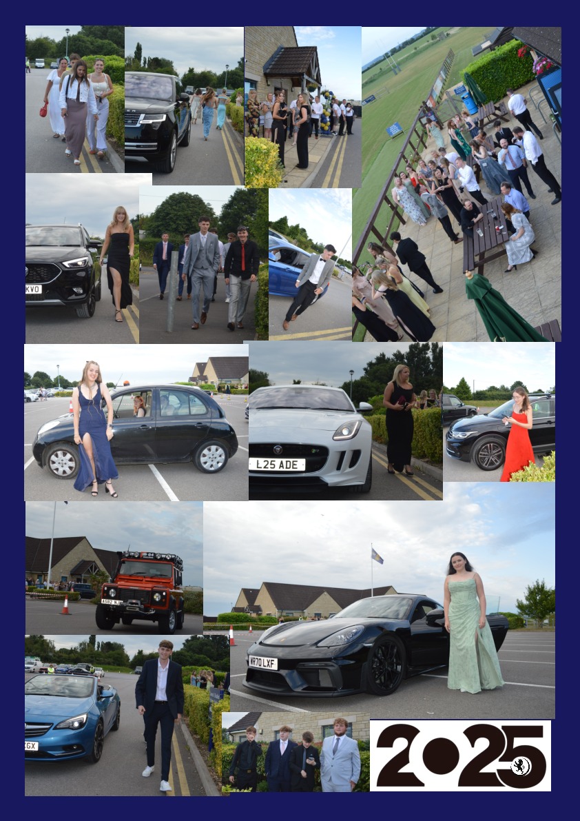 Year 13 prom arrivals