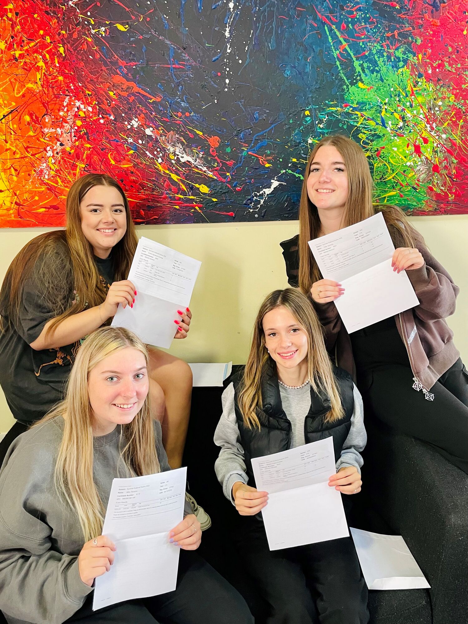 6th form results 6