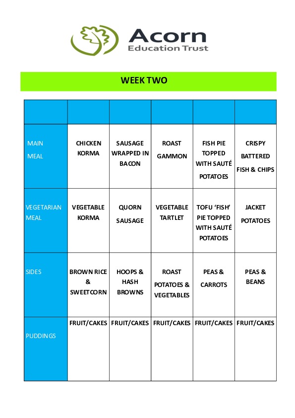 3 week menu cycle page 2